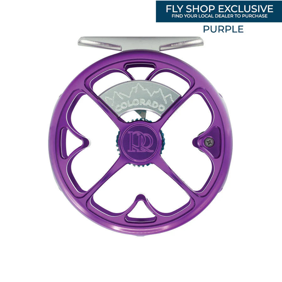 anglers all fly reels Ross Animas Reel Matte Blue / 4/5 Its partially ported frame reduces weight without sacrificing strength Alpha Series Reel Allen