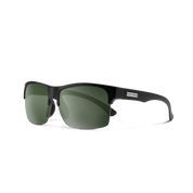 Suncloud Rambler Lite Sunglasses - Matte Black + Polarized Gray Green