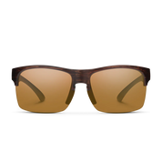 Suncloud Rambler Lite Sunglasses - Matte Burnished Brown + Polarized Brown Lens