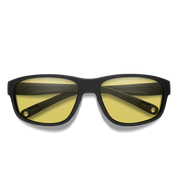 Smith Redding 2 Sunglasses - Matte Black + ChromaPop Glass Polarized Low Light Yellow Lens