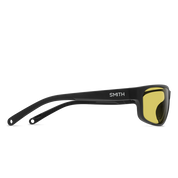 Smith Redding 2 Sunglasses - Matte Black + ChromaPop Glass Polarized Low Light Yellow Lens