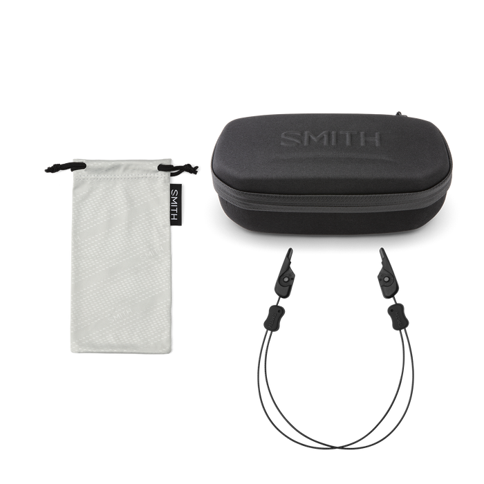 Smith Redding 2 Sunglasses - Matte Black + ChromaPop Glass Polarized Low Light Yellow Lens