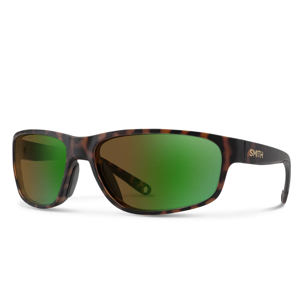 Smith Redding 2 Sunglasses - Matte Tortoise | ChromaPop Glass Polarchromic Brown Green Mirror