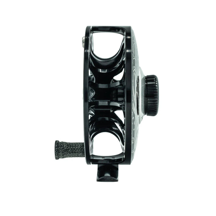 Ross Reels San Miguel Underwood Series - Gloss Black Finish with Underwood Mayfly Flurry Engraving