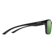 Smith Riptide XL Sunglasses - Matte Black Frame with ChromaPop Polarized Green Mirror