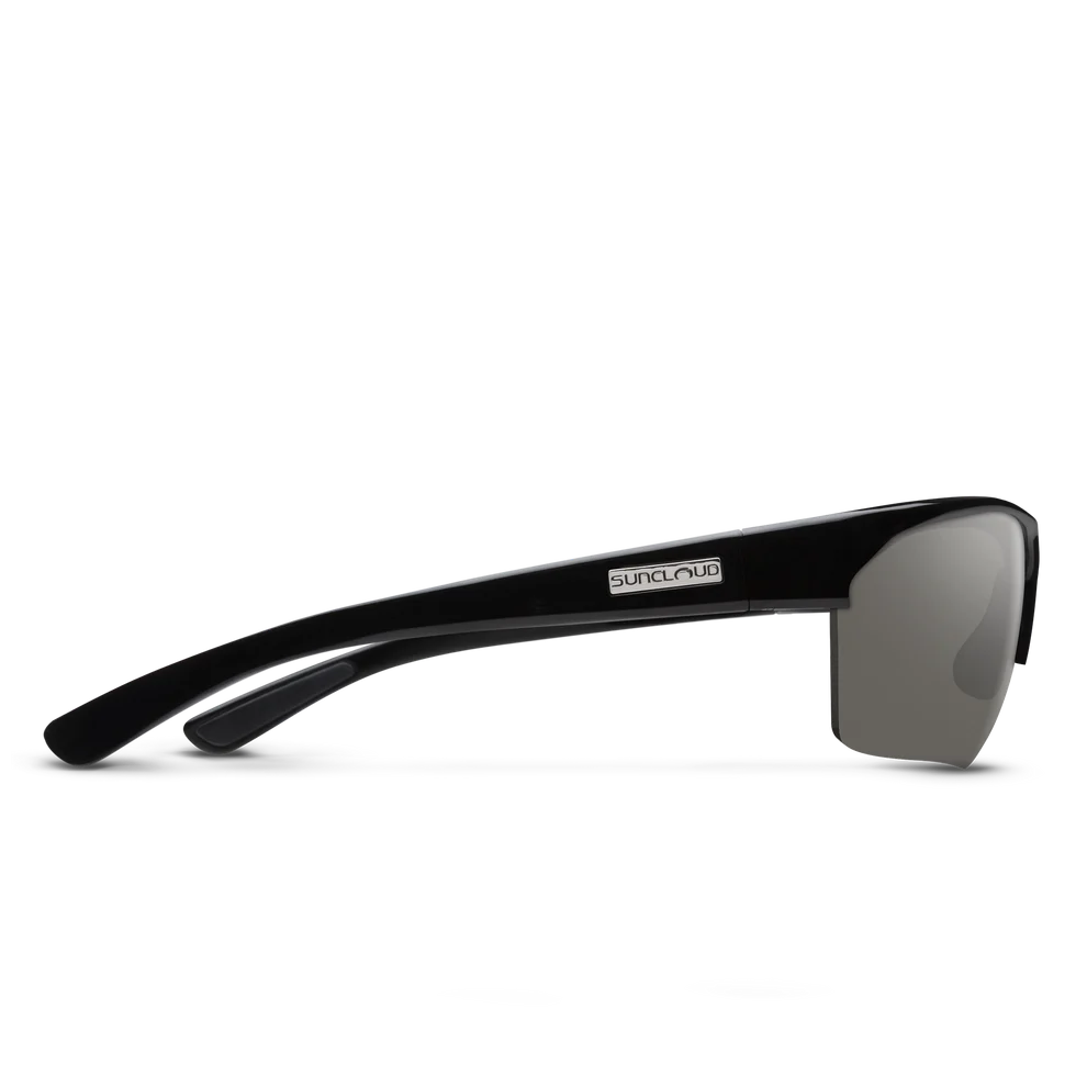 Suncloud Rival Sunglasses - Black + Polarized Gray Lens