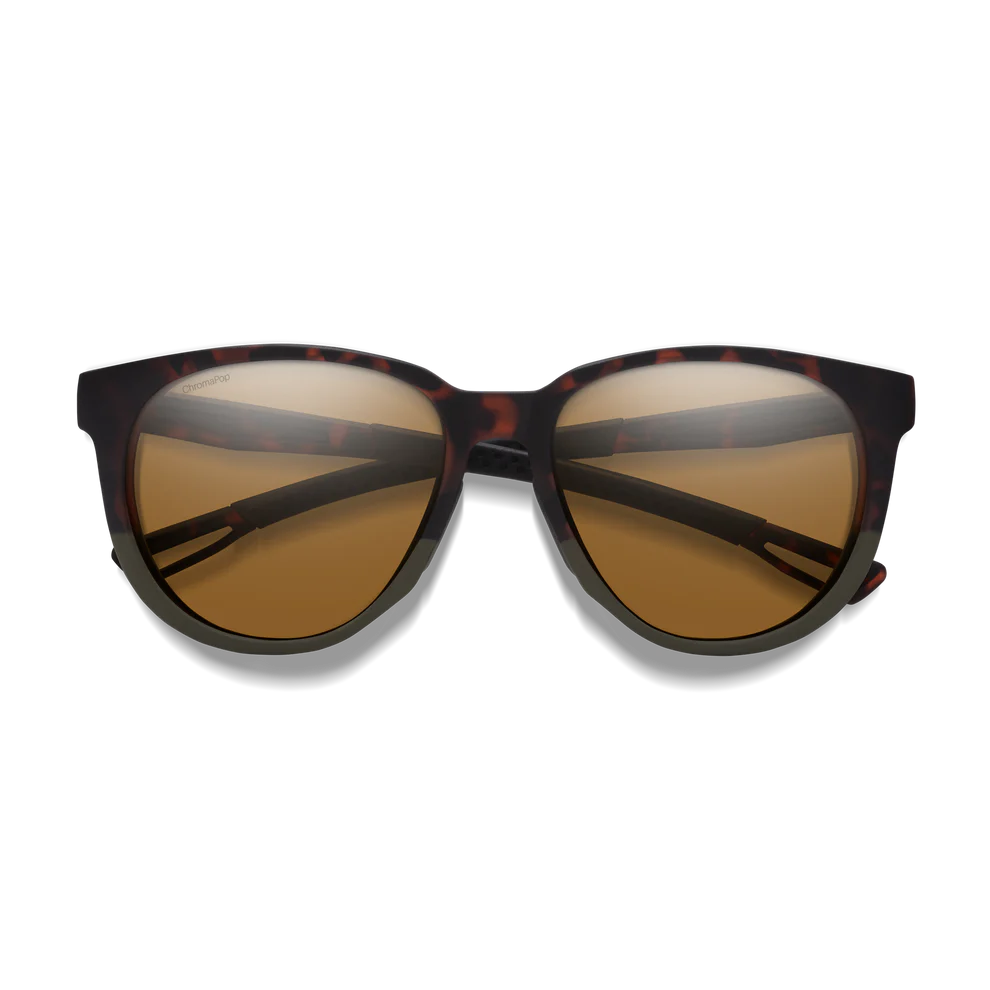 Smith Seeker Sunglasses - AK Matte Forest Tortoise | ChromaPop Polarized Brown