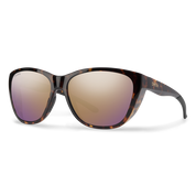 Smith Shoal Sunglasses - Tortoise + ChromaPop Polarized Rose Gold Mirror Lens