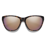 Smith Shoal Sunglasses - Tortoise + ChromaPop Polarized Rose Gold Mirror Lens