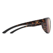 Smith Shoal Sunglasses - Tortoise + ChromaPop Polarized Rose Gold Mirror Lens