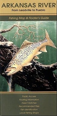 Arkansas River Fishing Map