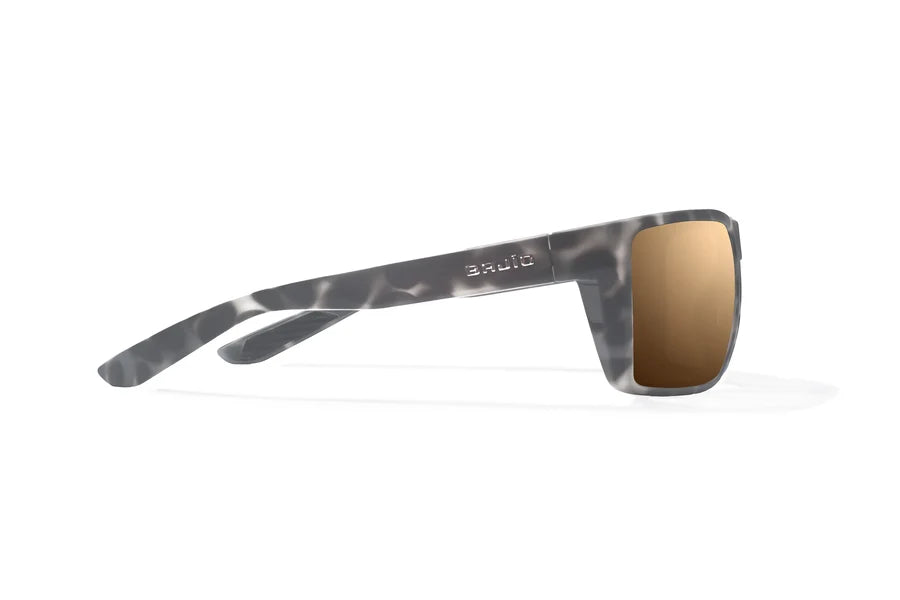Bajio Stiltsville Sunglasses - Gray Rock Matte Frame with Copper Glass Lenses