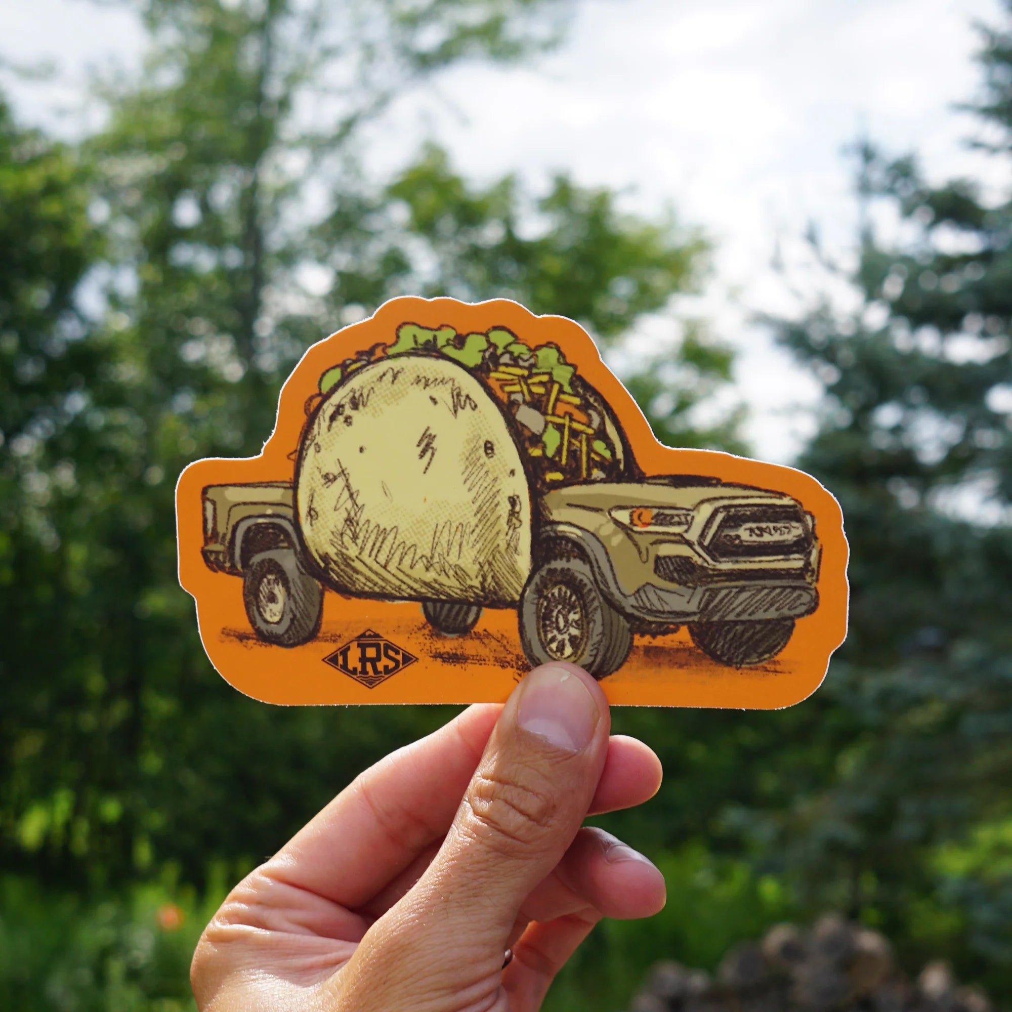 Lakes Rivers Streams Tacoma Decal
