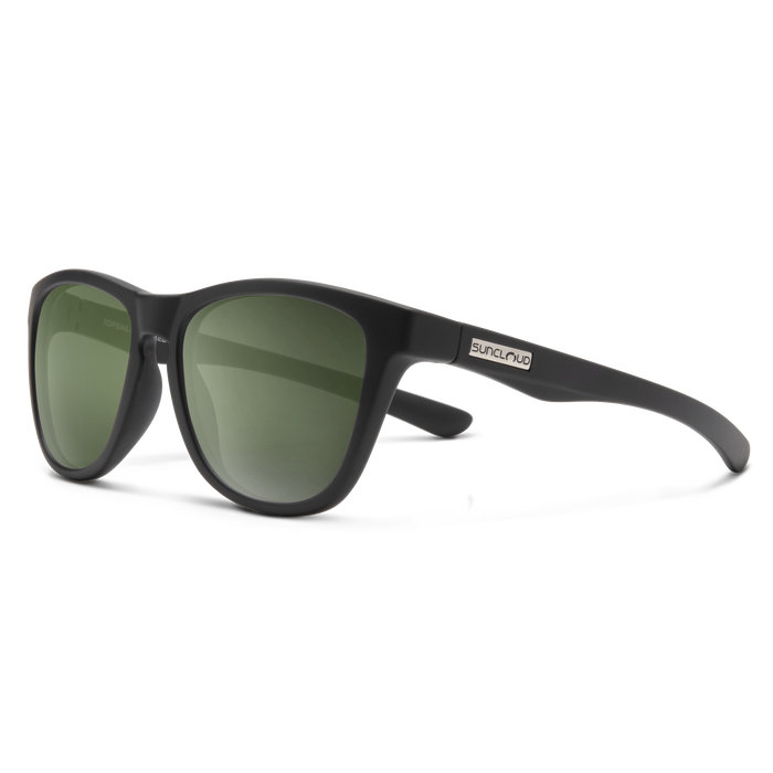 サンクラウド  TOPSAIL  ONE SIZE  MATTE BLACK/GRAY GREEN Suncloud Topsail Sunglasses - Matte Black + Polarized Gray Green