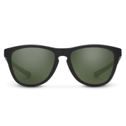 Suncloud Topsail Sunglasses - Matte Black + Polarized Gray Green Lens