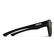 Suncloud Topsail Sunglasses - Matte Black + Polarized Gray Green Lens