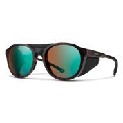 Smith Venture Sunglasses - Matte Tortoise Frame with ChromaPop Glacier Photochromic Copper Opal Mirror Lens