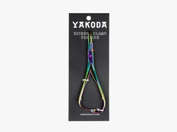 Yakoda  Titanium-Finished Scissor Clamp Forceps